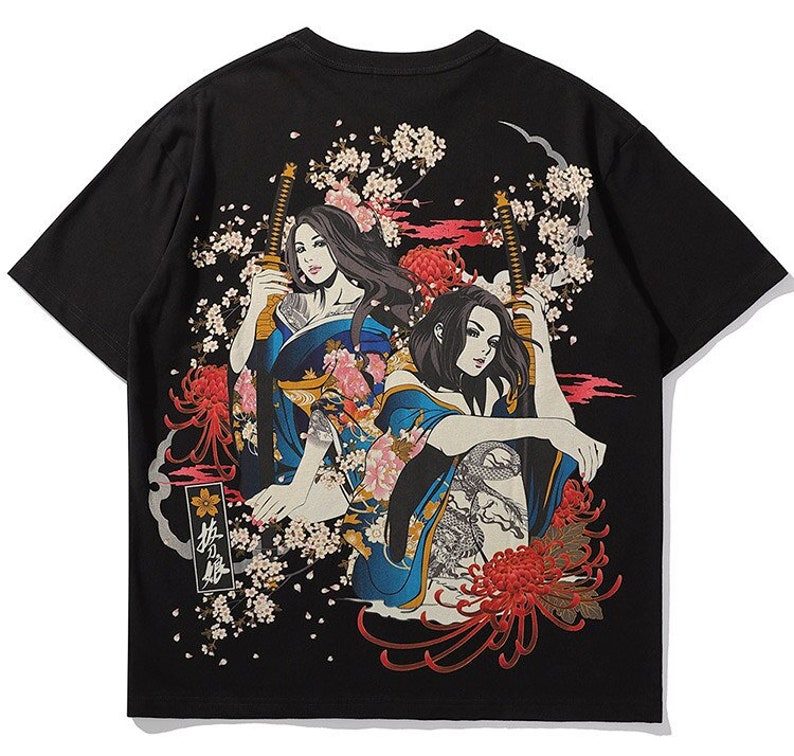 Japanese Samurai Aesthetic T-shirt