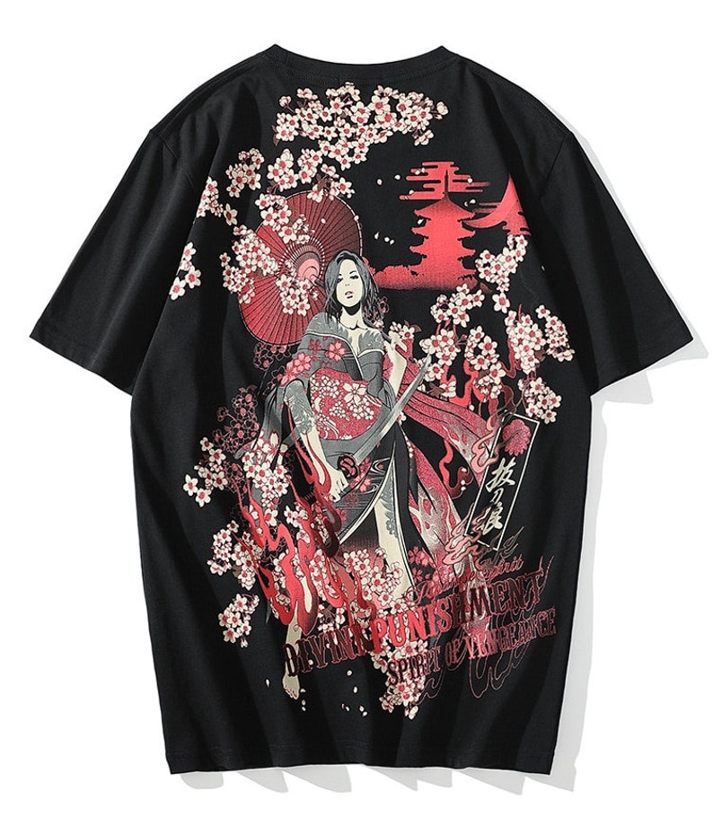 Geisha Aesthetic T-shirt