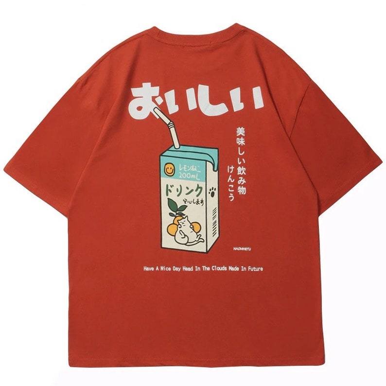Kanji Drink Aesthetic T-shirt